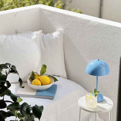 Élodie Rechargeable LED Desk Lamp with Double Sphere Design