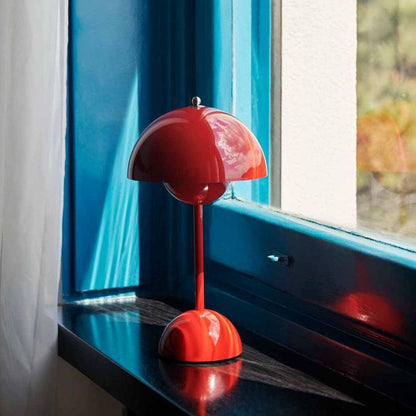 Élodie Rechargeable LED Desk Lamp with Double Sphere Design