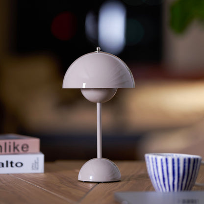 Élodie Rechargeable LED Desk Lamp with Double Sphere Design