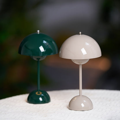 Élodie Rechargeable LED Desk Lamp with Double Sphere Design