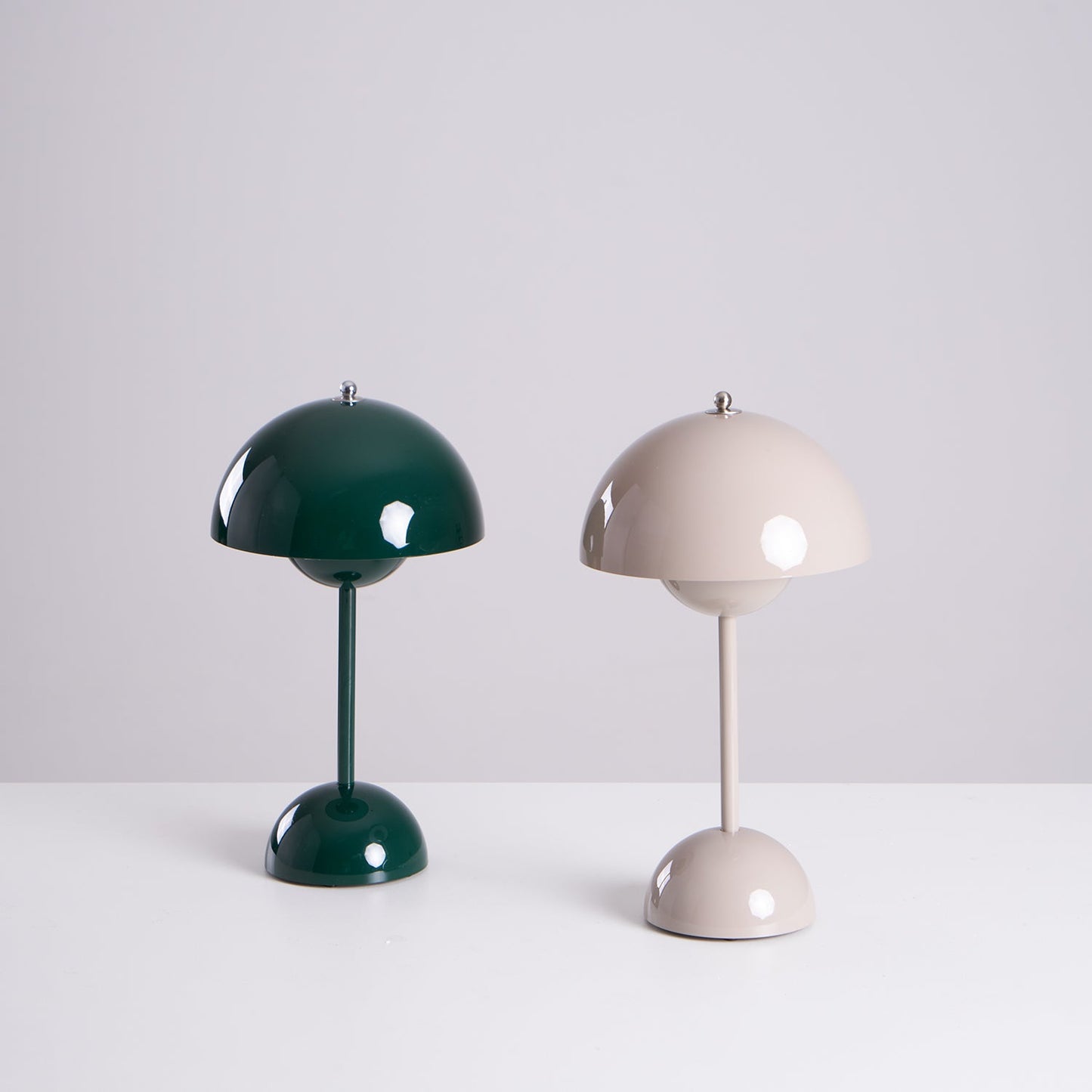 Élodie Rechargeable LED Desk Lamp with Double Sphere Design