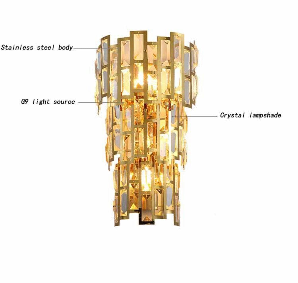Adeline Nordic Wall Lamp with Minimalist Modern Design