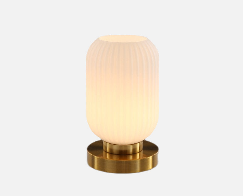 Élise Gema Ripple Glass Table Lamp Stained Glass Accent Light