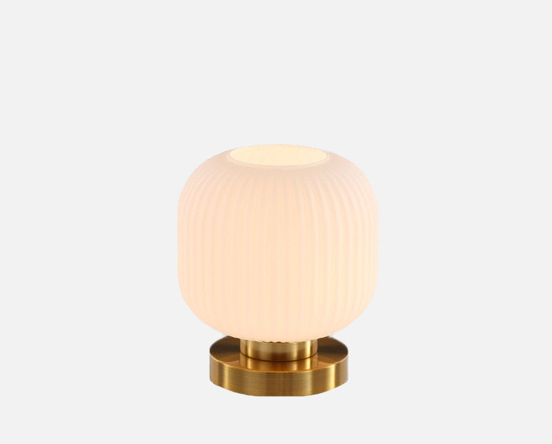Élise Gema Ripple Glass Table Lamp Stained Glass Accent Light