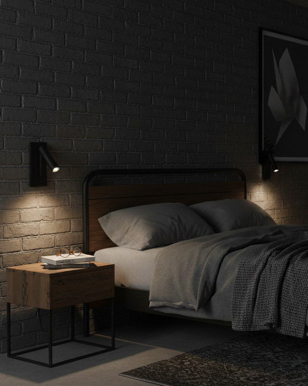 Clara Micro Square Switched Sconce