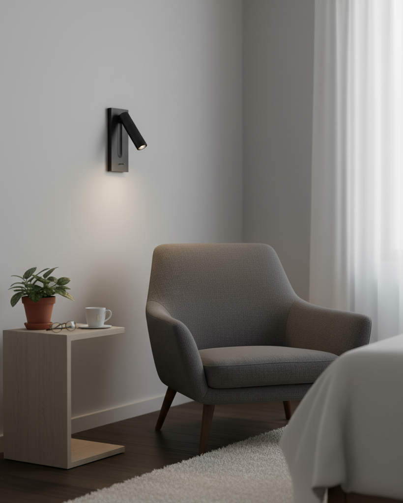 Clara Micro Square Switched Sconce