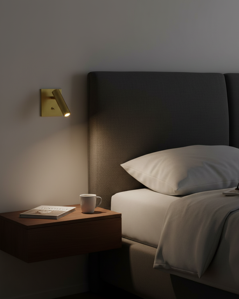 Clara Micro Square Switched Sconce