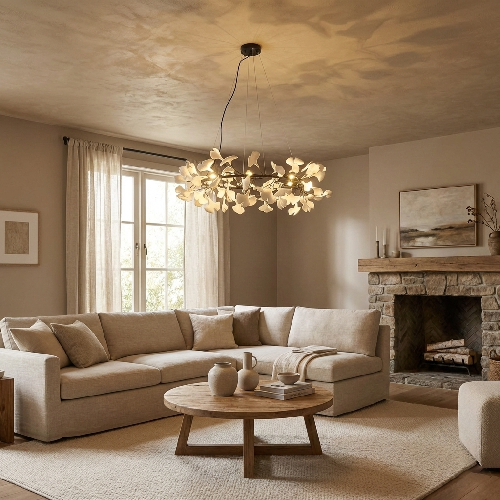 Élodie Ginkgo Chandelier O Style