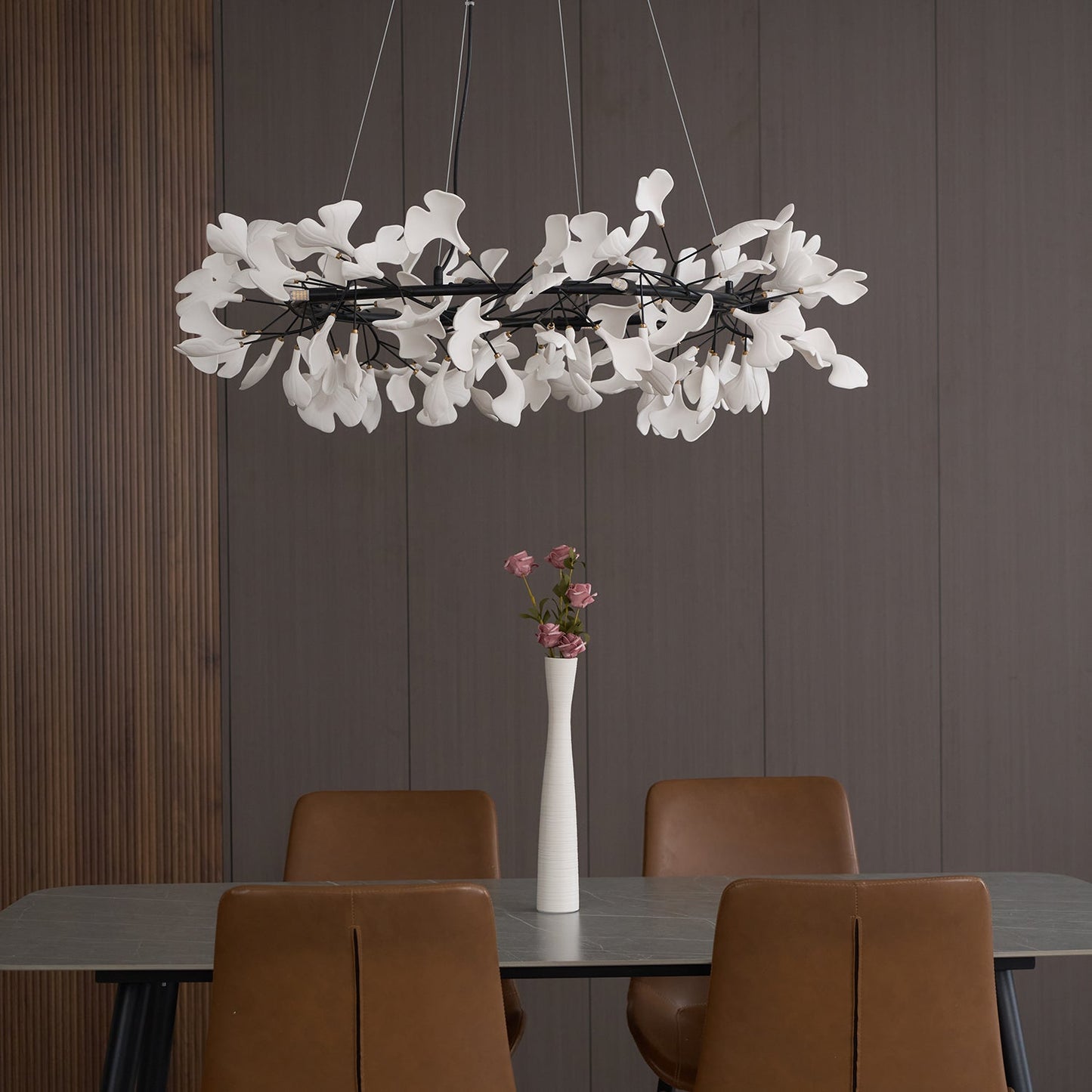 Élodie Ginkgo Chandelier O Style