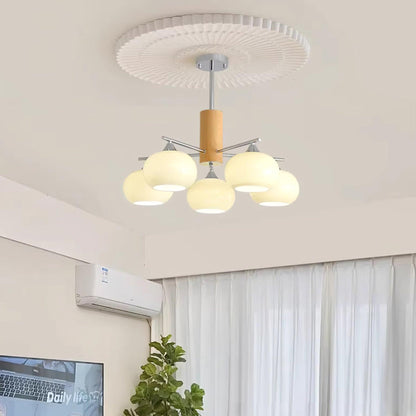 Elodie Gino Glass Chandelier