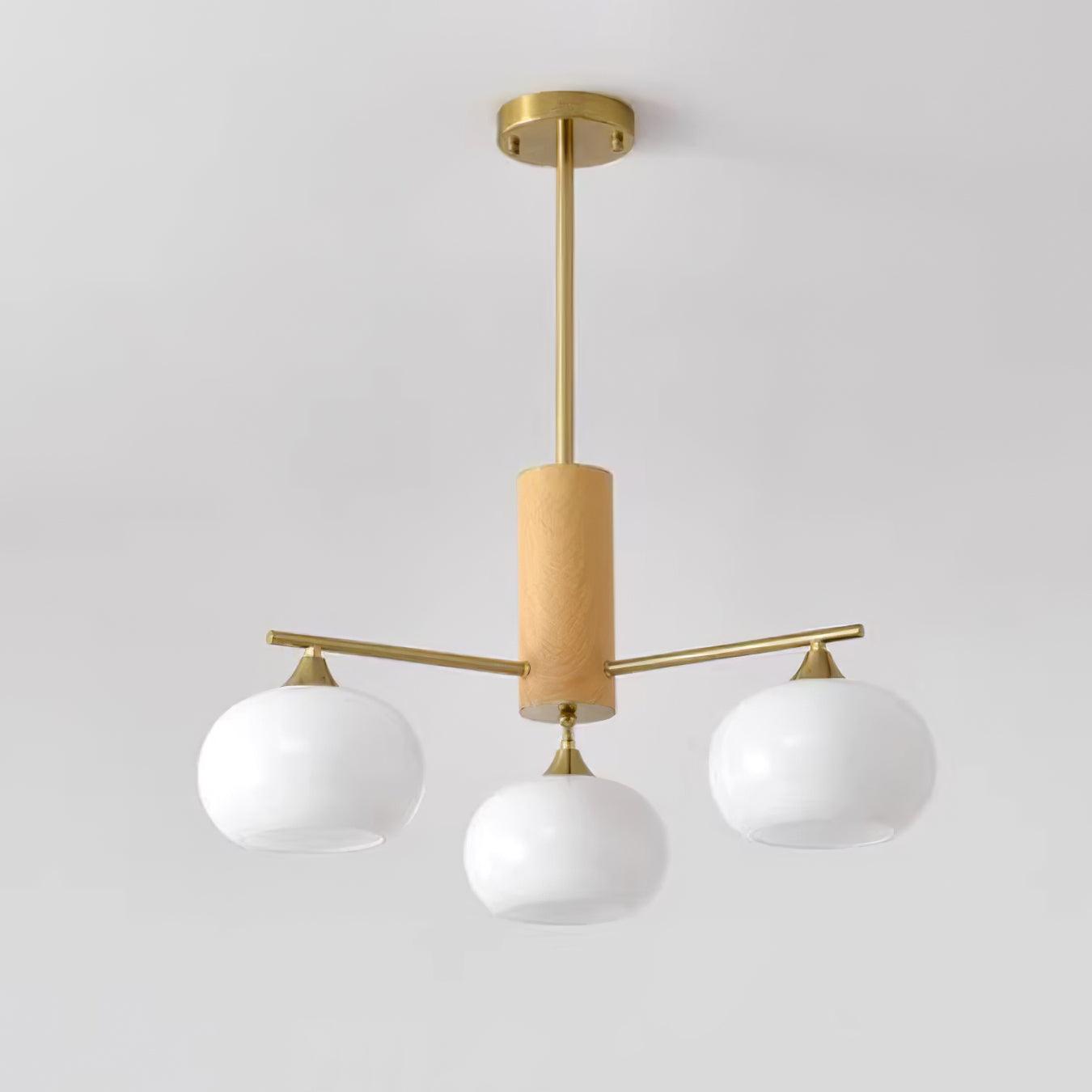 Elodie Gino Glass Chandelier