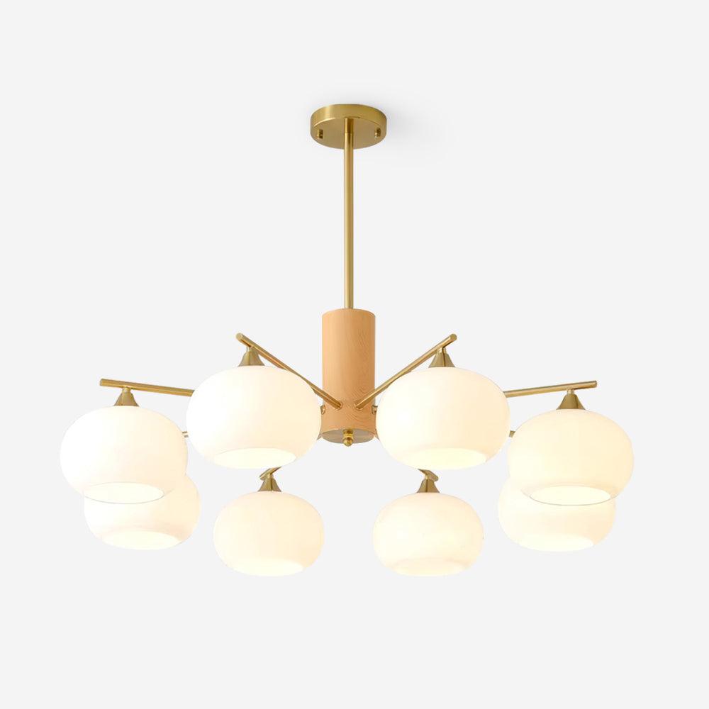 Elodie Gino Glass Chandelier