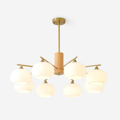 Elodie Gino Glass Chandelier