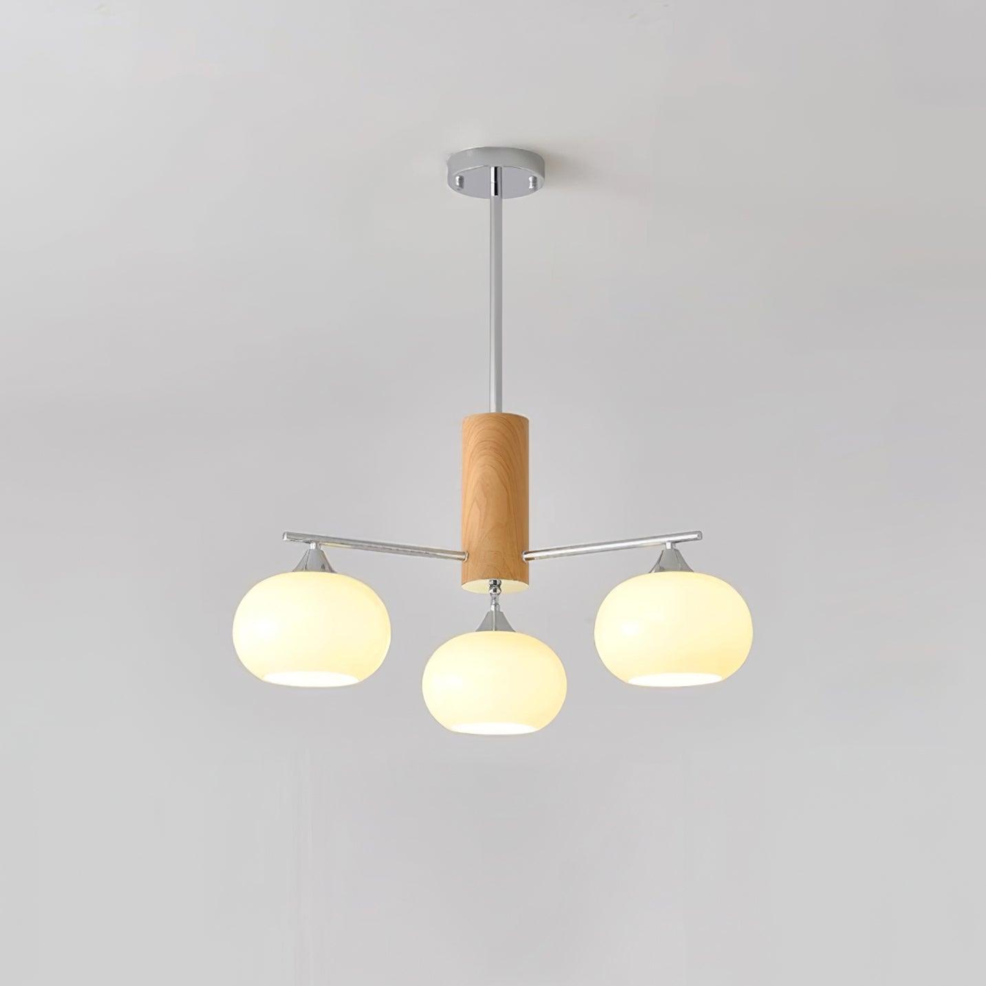 Elodie Gino Glass Chandelier
