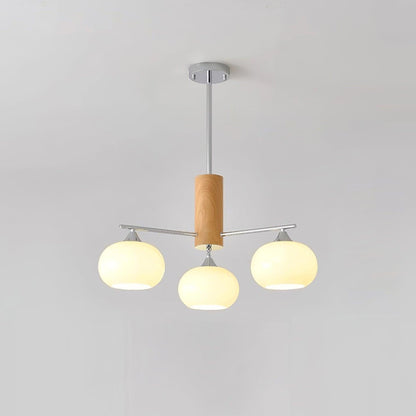 Elodie Gino Glass Chandelier