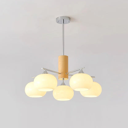 Elodie Gino Glass Chandelier