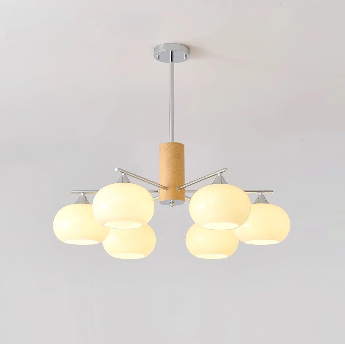 Elodie Gino Glass Chandelier