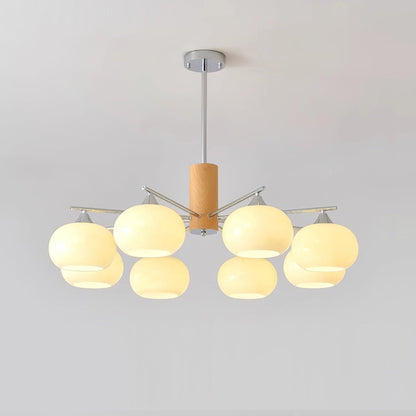 Elodie Gino Glass Chandelier