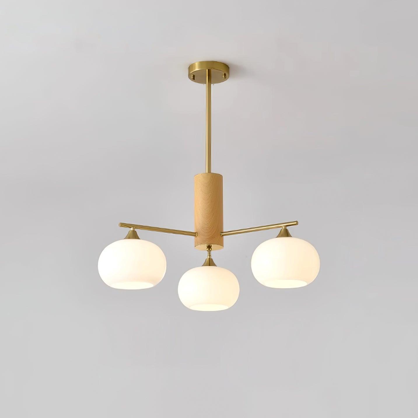 Elodie Gino Glass Chandelier