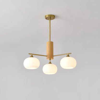 Elodie Gino Glass Chandelier