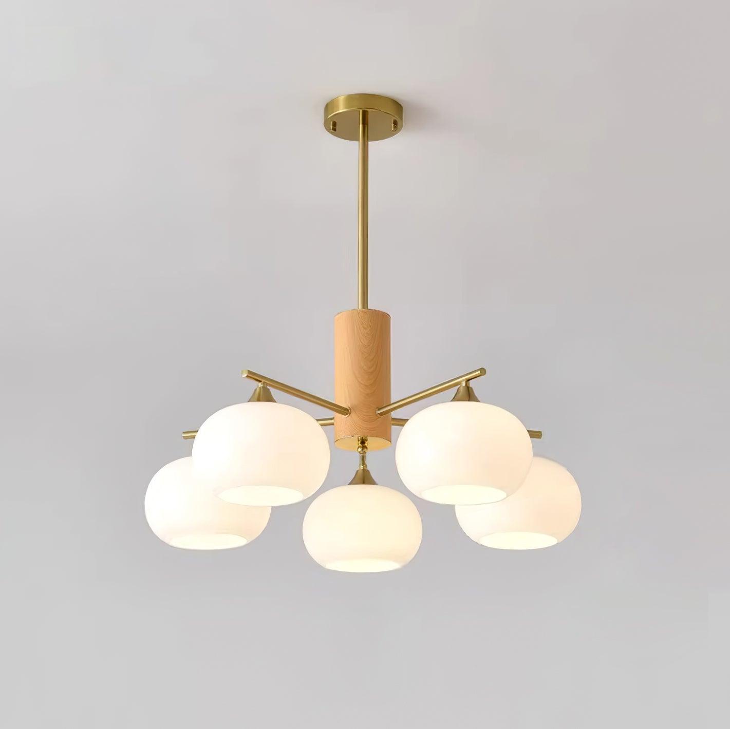Elodie Gino Glass Chandelier