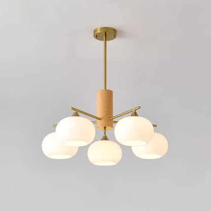 Elodie Gino Glass Chandelier