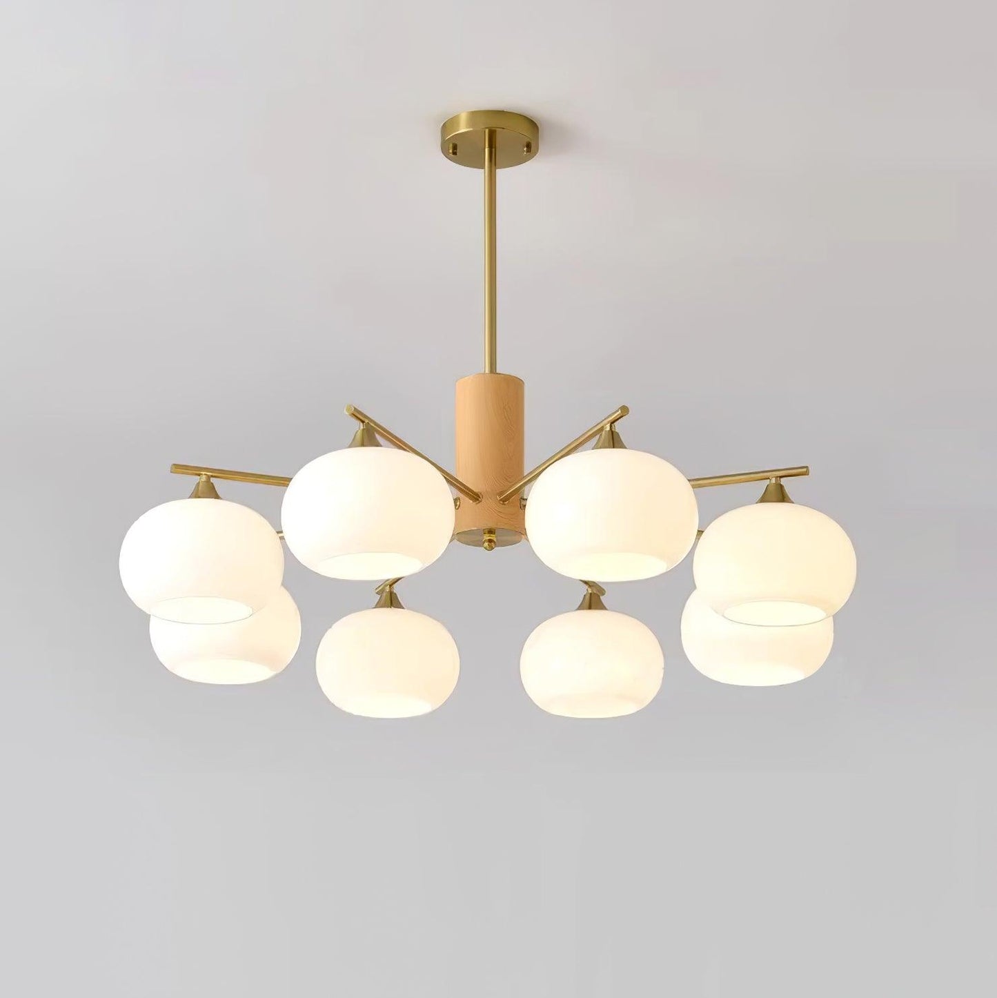 Elodie Gino Glass Chandelier