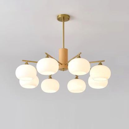 Elodie Gino Glass Chandelier