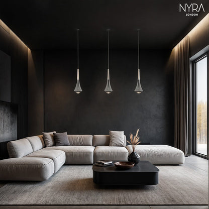Sophie Minimalist Water Drop LED Pendant