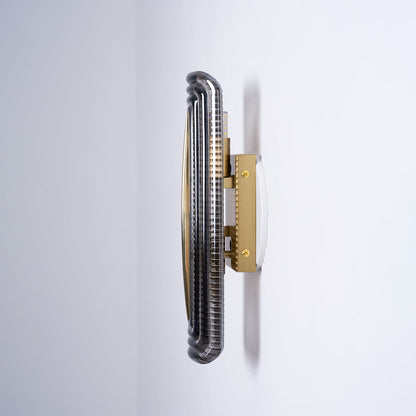 Camille Glacium Wall Lamp Metal and Glass LED Lighting