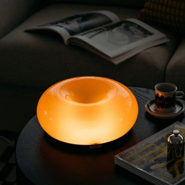 Sophie Glass Donut Table Lamp Stained Glass Accent Light