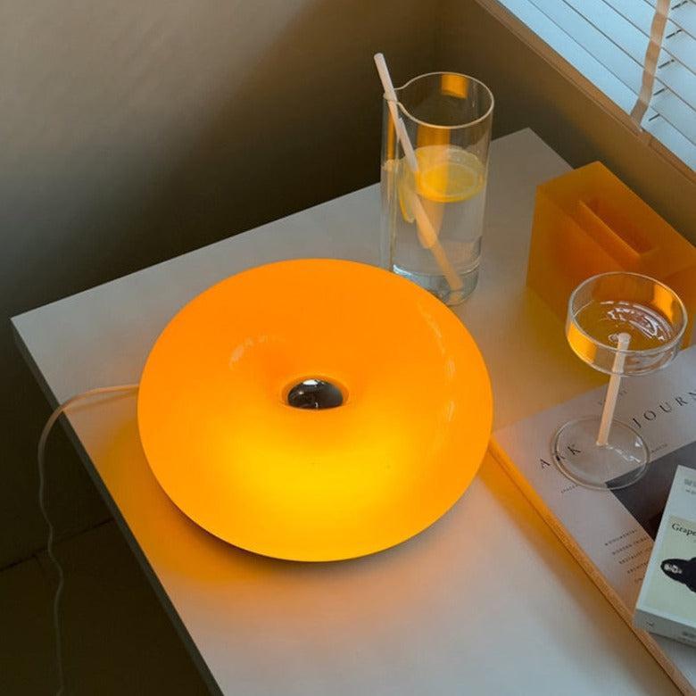 Sophie Glass Donut Table Lamp Stained Glass Accent Light