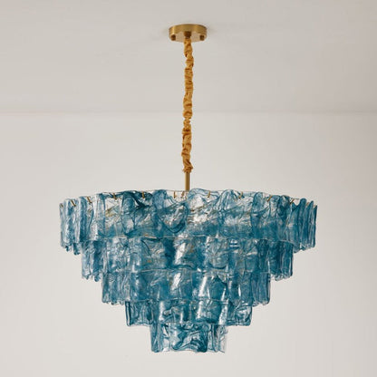 Camille Glazed Tier Chandelier