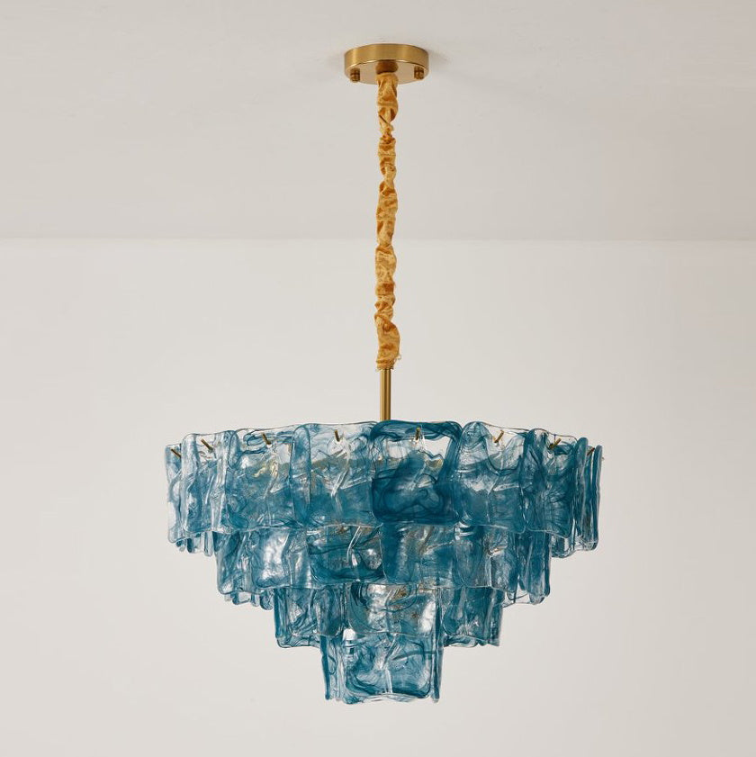 Camille Glazed Tier Chandelier