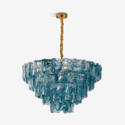 Camille Glazed Tier Chandelier