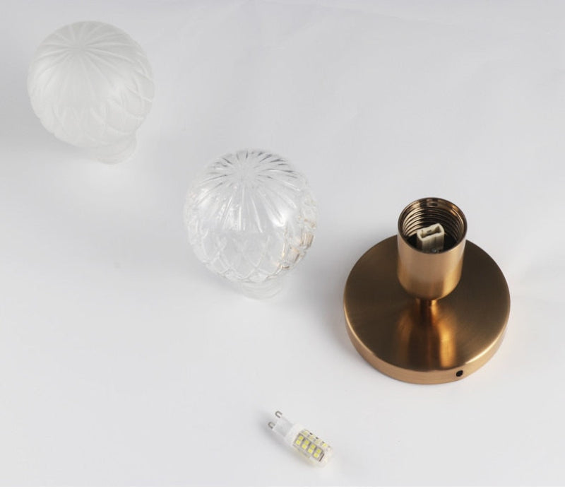 Élodie Metal LED Wall Light Modern Down Straight Sconce Lamp