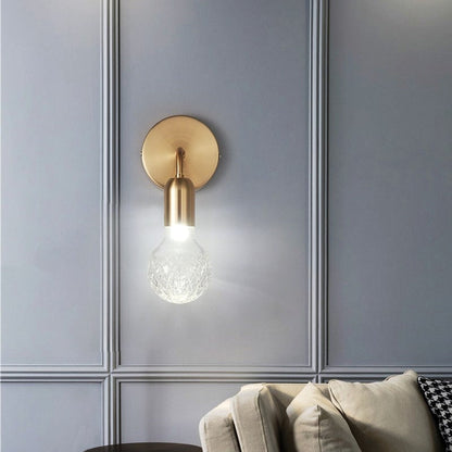 Élodie Metal LED Wall Light Modern Down Straight Sconce Lamp