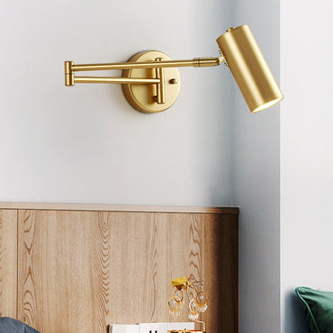 Isabelle Golden Artisan Cove Series Wall Light