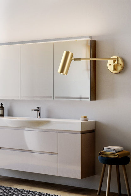Isabelle Golden Artisan Cove Series Wall Light