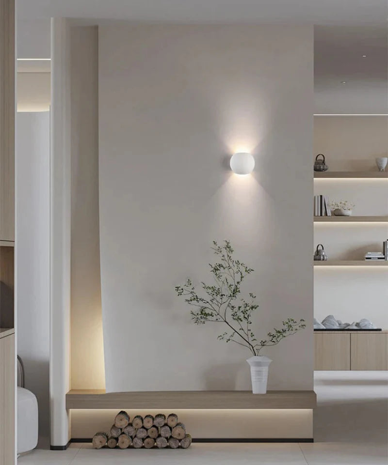 Amélie Gypsum Up & Down LED Wall Lamp