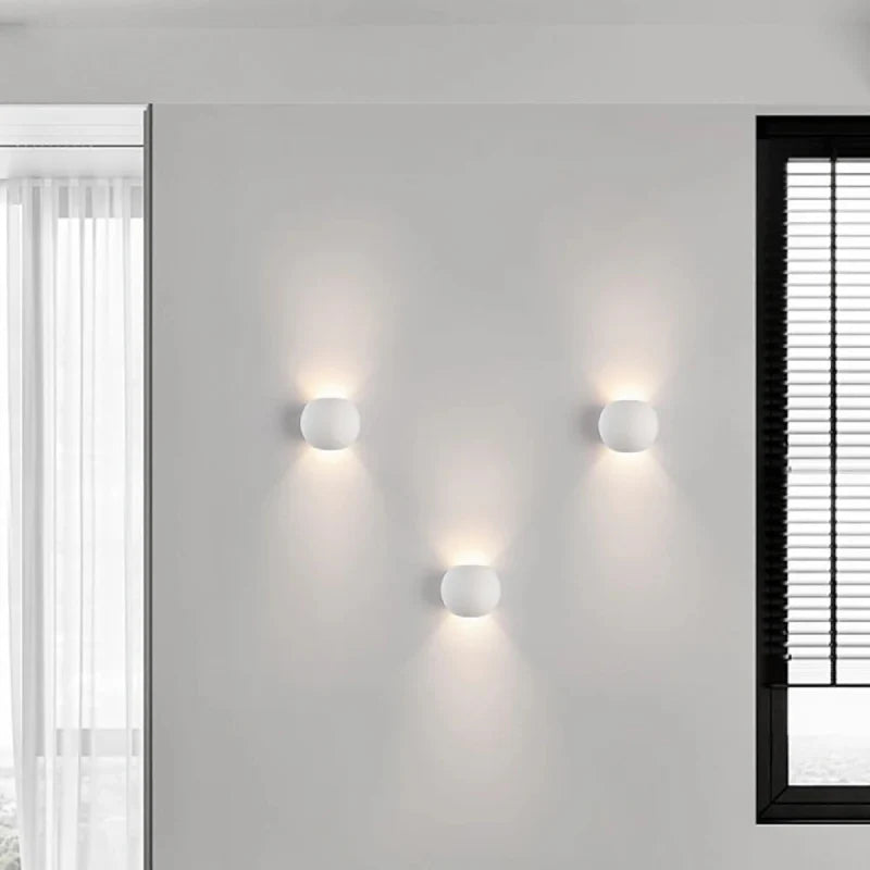Amélie Gypsum Up & Down LED Wall Lamp