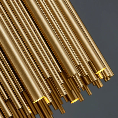 Amélie Gold Nest Oval Chandelier