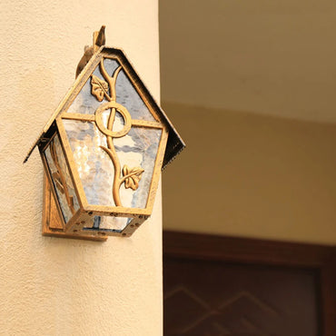 Camille Retro Outdoor Wall Lamp Waterproof Garden Light