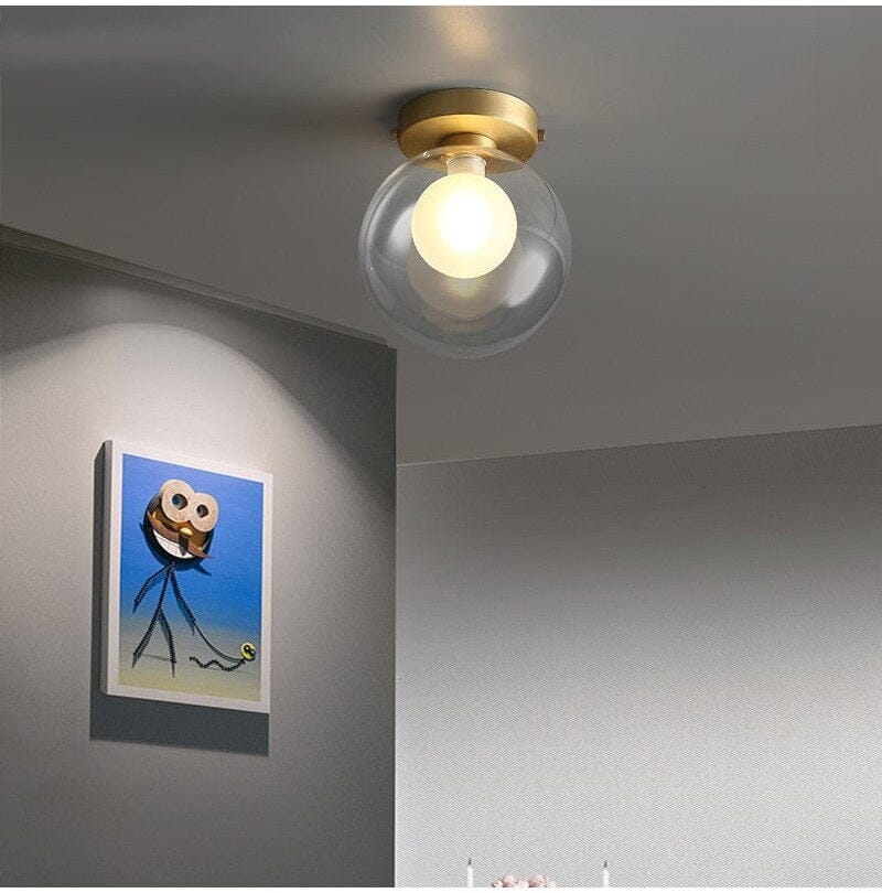 Amélie Evelyn Crystal Star Ceiling Lamp