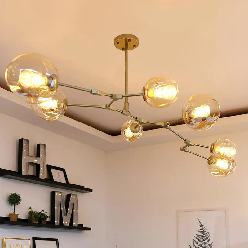 Inès Customizable Derrick Chandelier