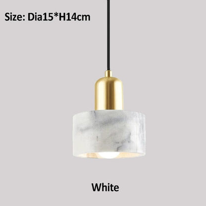 Juliette Natural Marble Pendant Light