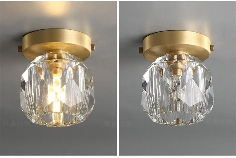 Amélie Evelyn Crystal Star Ceiling Lamp