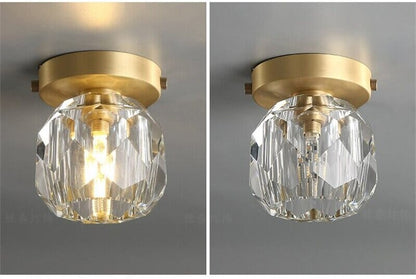 Amélie Evelyn Crystal Star Ceiling Lamp
