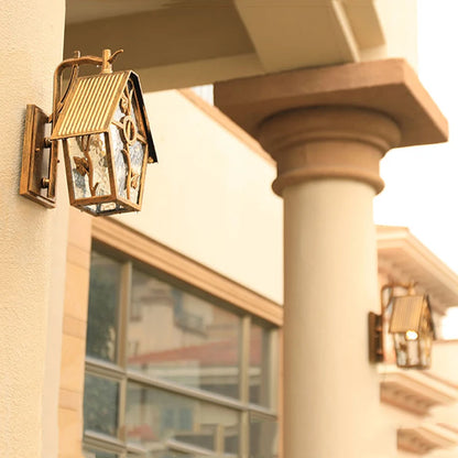 Camille Retro Outdoor Wall Lamp Waterproof Garden Light