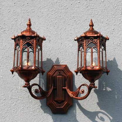 Éliane Outdoor Double Head Wall Lamp Waterproof Villa